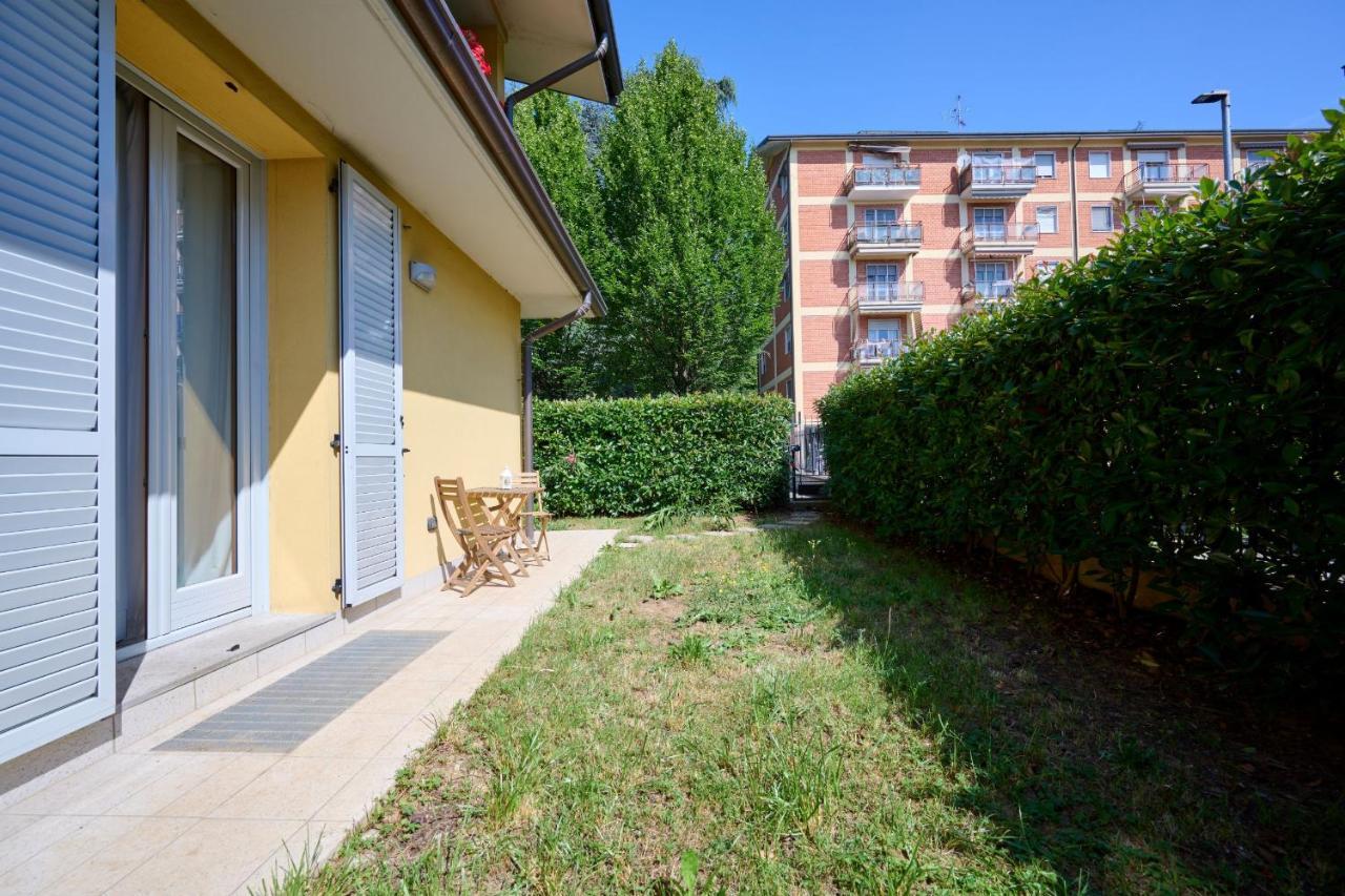 Apartmán La Casa Dei Tigli - Bilocale Con Taverna E Giardino Gorgonzola Exteriér fotografie
